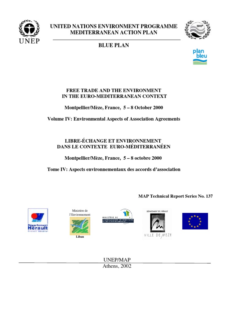 Aspects environnementaux des accords d'association | Drought ... - 