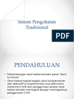 Sistem Pengobatan Tradisional & CAM