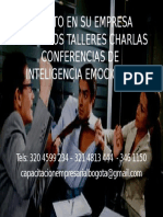 Conferencias Cursos Talleres Empresariales de Inteligencia  Social y Emocional en Bogotá