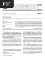 Personality and Individual Differences: Sandy S. Jackson, Man-Chung Fung, Marie-Anne C. Moore, Chris J. Jackson