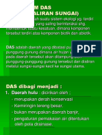 Ekosistem Das (Daerah Aliran Sungai) : Ekosistem Adalah Suatu Sistem Ekologi Yg. Terdiri