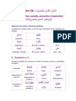 Lección 28 Gramática Árabe