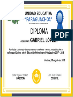 Diploma Gabriel