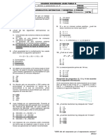 Examen Acumulativo Segundo Periodo 7to