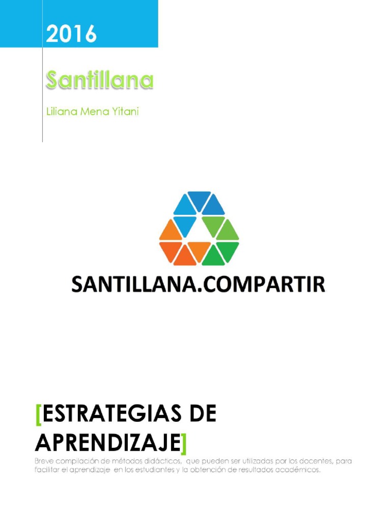 Manual Estrategias de Aprendizaje | PDF