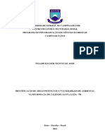 Fellipe Ragner Vicente de Assis - 2015 - Identificação de Áreas Potenciais À Vulnerabilidade Ambiental Na Micro Bacia Do Talhado - Santa Luzia - PB PDF