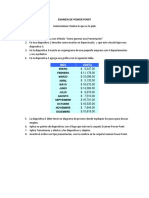 Examen de Power Point