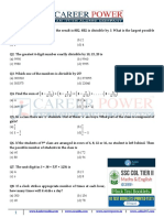 Free Mock Test Ssc Cgl Tier2 Quant Question