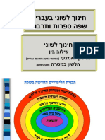 Hebrew Learning Program