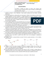 Exercícios Sobre o Potencial Electrico