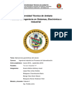 Aplicaciones Geométricas Del Calculo