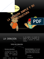 LA  ORACIÓN  SIMPLE  Y  SU ESTRUCTURA.pptx