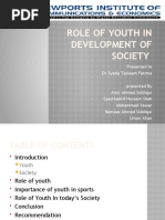 Download Role of Youth in Development of Society by Syed Aamir Ali SN38292654 doc pdf