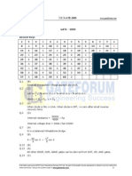 EE GATE 2009 Solution