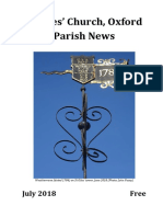 St Giles Church, Oxford - July 2018 Parish News