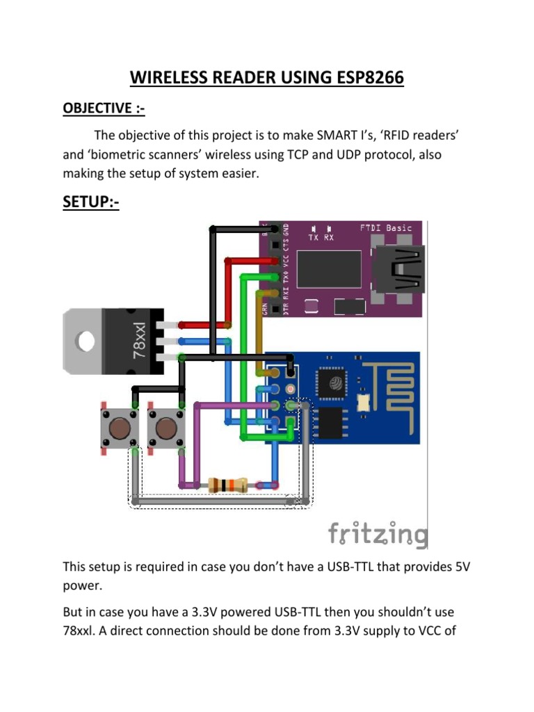 Wireless Reader Using Esp8266: Setup | PDF | Port (Computer Networking ...