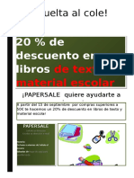 Oferta de Libros