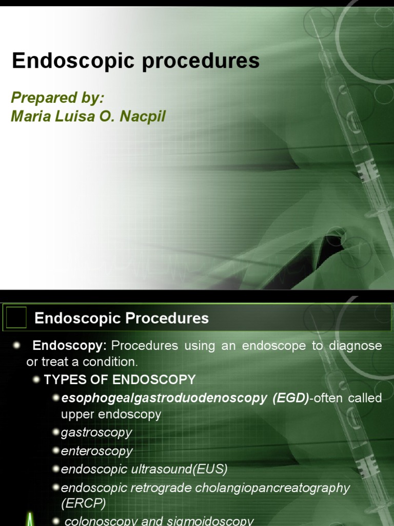 Endoscopy Report Digestive Diseases Gastroenterology