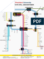 Peta Rute KRL Jabodetabek