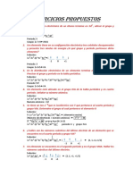 Ejercicios Propuestos de Quimica