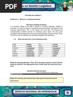 Business Meeting Dialogue Example | PDF | Customer | Business
