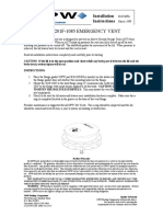 Opw 201F-1085 Emergency Vent: Installation Instructions