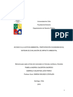 Acceso A La Justicia Ambienta Participación Ciudadana en El Sistema de Evaluación de Impacto Ambiental PDF