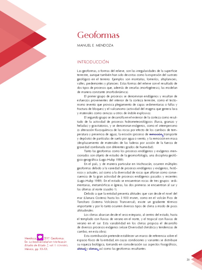 28 Geoformas | PDF | Roca (geología) | Terreno