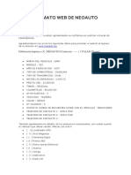 Formato Web de Neoauto