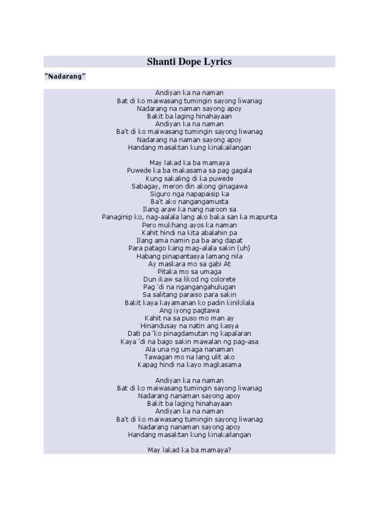 shanti-dope-lyrics-nadarang-pdf