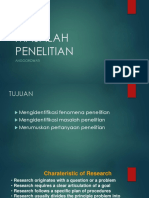 Masalah Penelitian