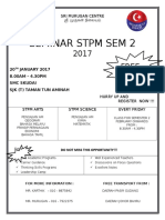 Seminar STPM Sem 2: 2017 Free