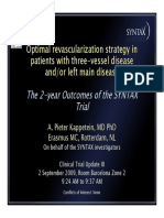 Syntax 2 Year Results Esc 2013 Surgery