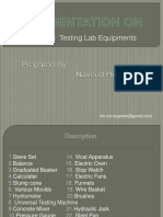 Material Testing Lab Equipments