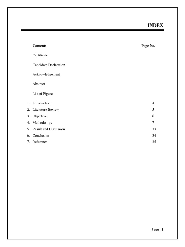 Research Paper Structure Overview | PDF