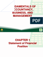 1 Statement of Financial Position