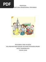 Proposal Pembuatan Posyandu Proposal Pembuatan Posyandu