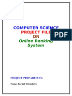 Computer Science: Project File