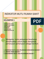 Indikator Mutu Rumah Sakit