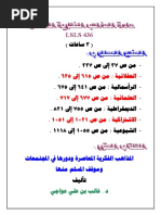 ملخص المذاهب الفكرية المعاصرة