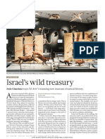 Israel's Wild Treasury: Books & Arts