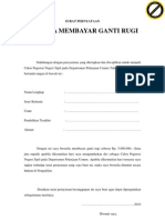 Template Surat