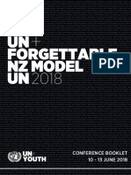 NZMUN 2018 Conference Booklet