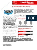 Investimenti Pubblicitari Social Network