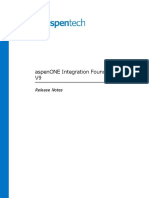 Aspenone Integration Foundation™ V9: Release Notes