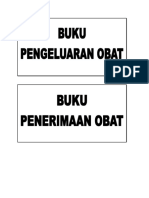 Buku Pengeluaran Obat