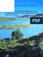 Annotated Definitions of Selected Geomorphic Terms Osterkamp 2008