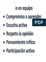 Valores en CTA