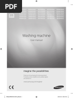 WASH MACHINE MANUAL SA80F5WS - Manual PDF