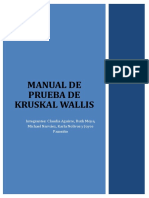 Manual de Kruskal Wallis